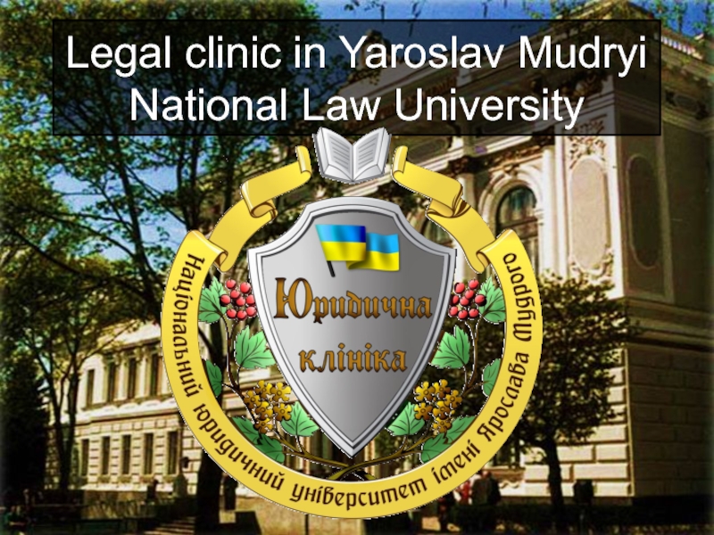 Legal clinic in Yaroslav Mudryi National Law University