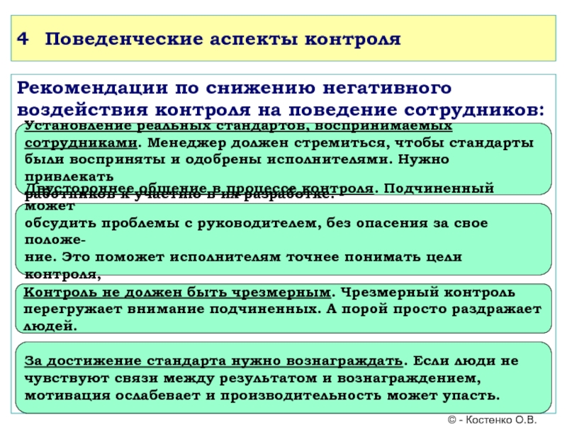 Контроль влияние. Поведенческие аспекты контроля в менеджменте. Поведенческие аспекты контроля в менеджменте кратко. Положительный поведенческий аспект контроля:. Поведенческие аспекты и типичные ошибки контроля.