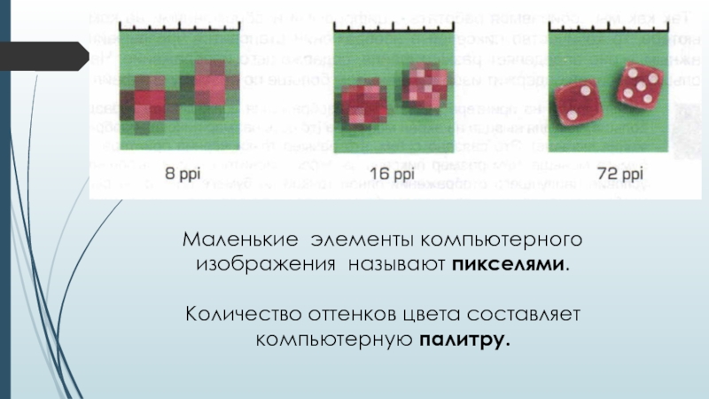 Наименьший элемент изображения