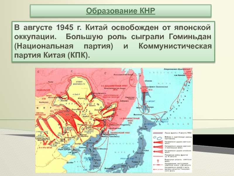 Китай после второй мировой войны презентация