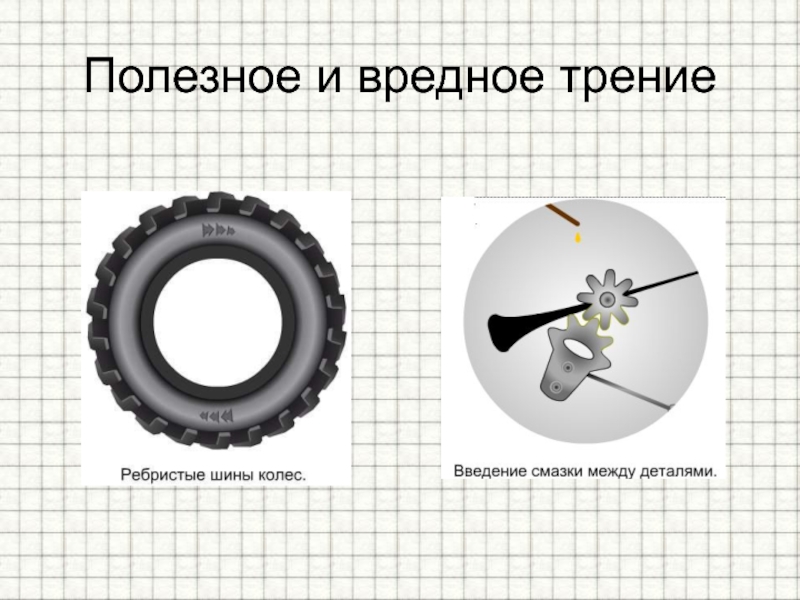 Трение полезное и трение вредное проект