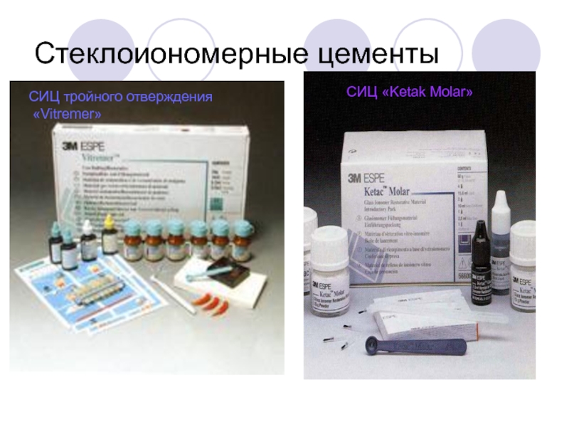 Стеклоиономерные цементы в стоматологии презентация