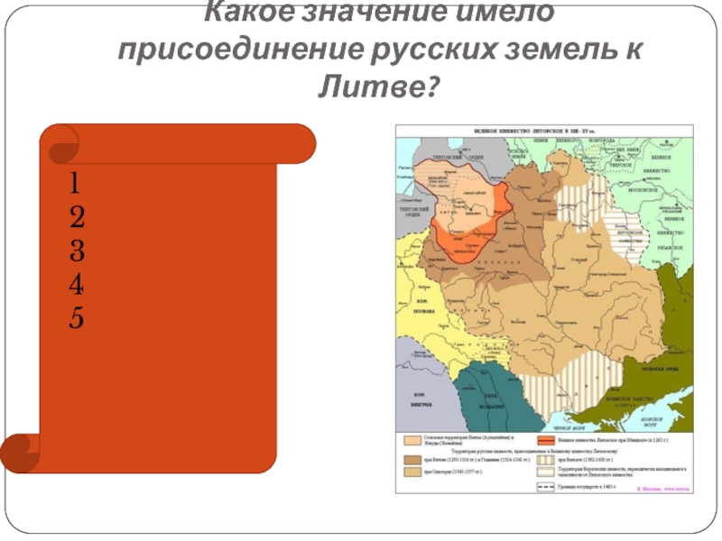 Презентация русь и литва 6 класс фгос