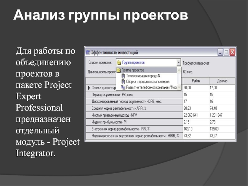 Программа Project Expert. Project Expert анализ. Анализ группы. Project Expert анализ проекта. Анализ группы тест