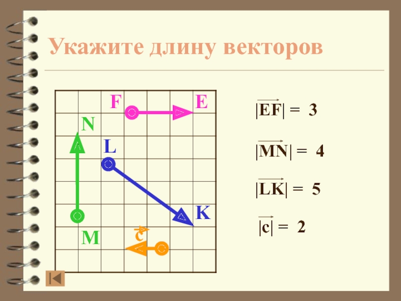 Вектор длины 1