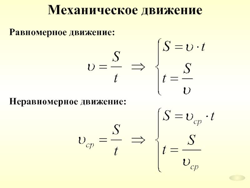 Скорость равномерного движения формула. Формула перемещения при равномерном и неравномерном движении. Формула средней скорости равномерного движения. Формула пути равномерного движения. Формула скорости неравномерного прямолинейного движения.