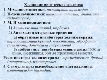 Классификация лекарственных средств 