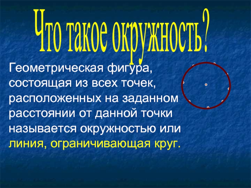 Окружность ограничивающая круг. Темы для презентации круги. Презентация на тему окружность. Доклад на тему окружность. Окружность и круг презентация.