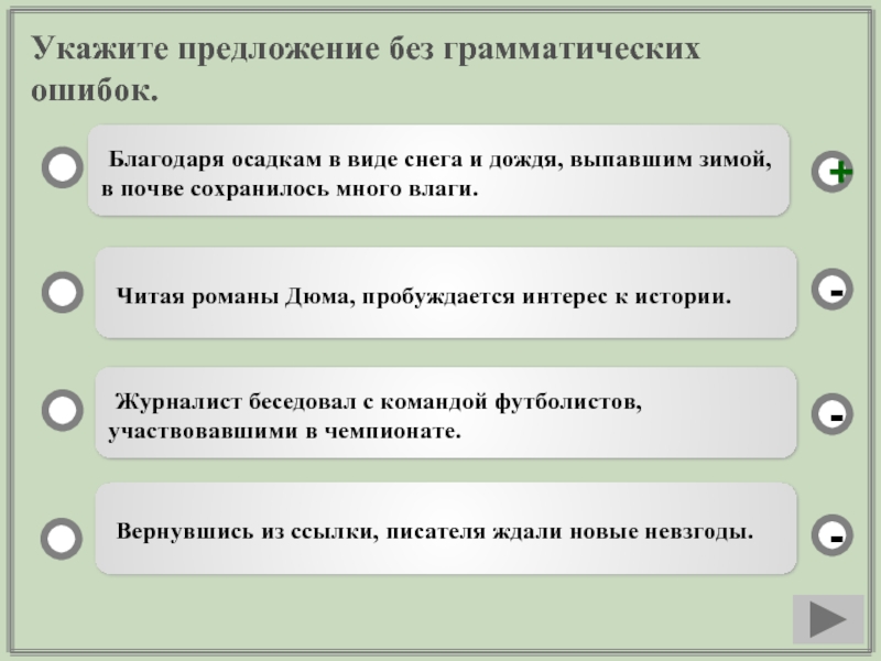 Благодаря ошибка. Предложение без грамматических ошибок. Укажите предложение без ошибки. Без предложения. Предложение с кучей грамматических ошибок.