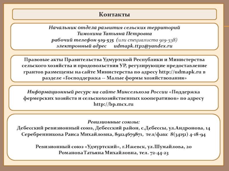 Паспорт федерального проекта создание системы поддержки фермеров и развитие сельской кооперации