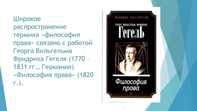 Гегель философия права презентация