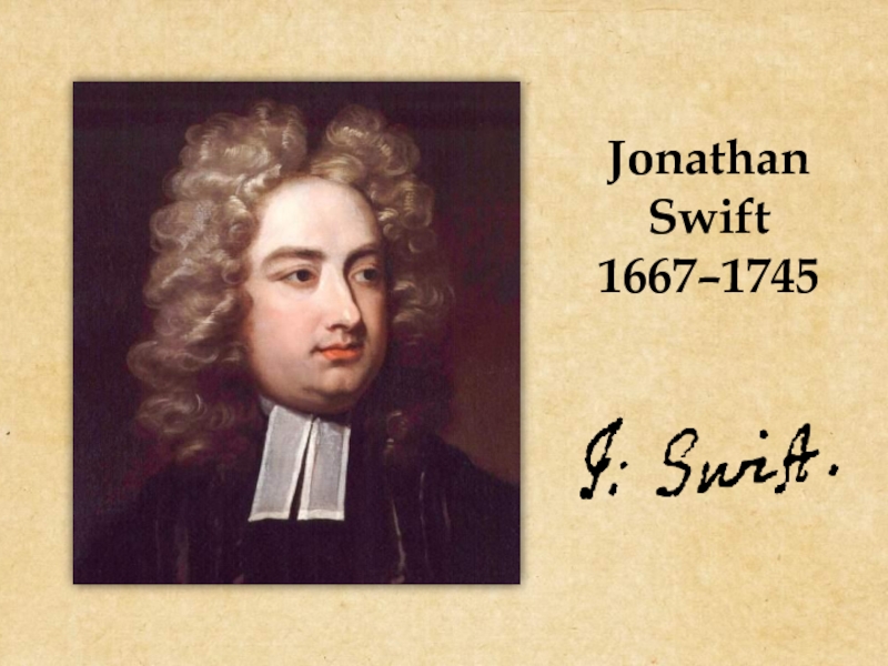 Презентация Jonathan Swift
