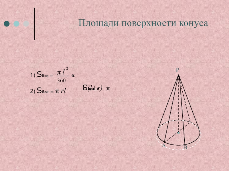 Конус имеет поверхность. Sбок конуса =п(r1+r2) l. Конус p=10 h=2 Sбок=?. Sбок конуса формула. Площадь боковой поверхности конуса формула.