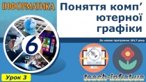 Поняття комп’ютерної графіки