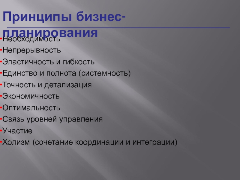 Сущность и содержание бизнес планирования презентация