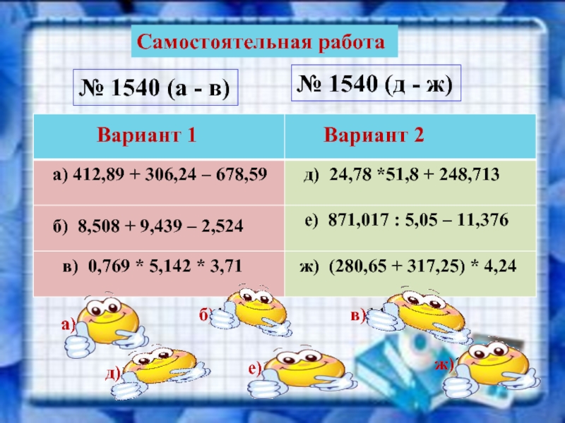 Математика 5 класс виленкин микрокалькулятор презентация