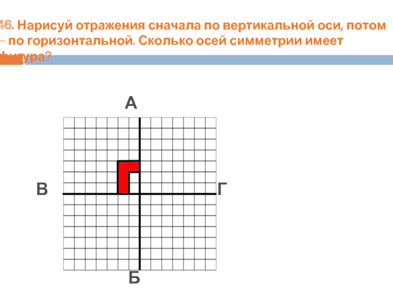 Какими видами симметрии обладают рисунки домик