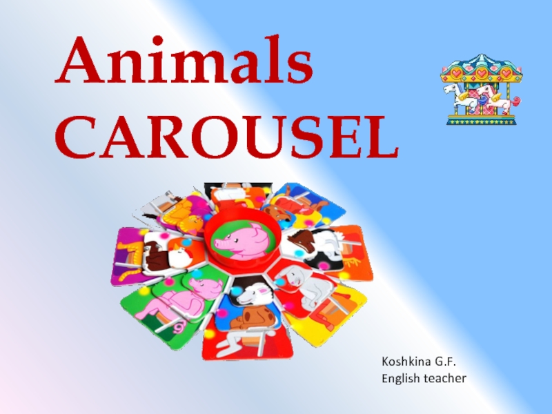 Animals Caruosel