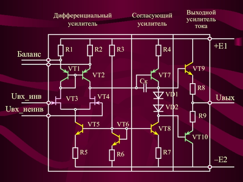 Усилители на транзисторах презентация