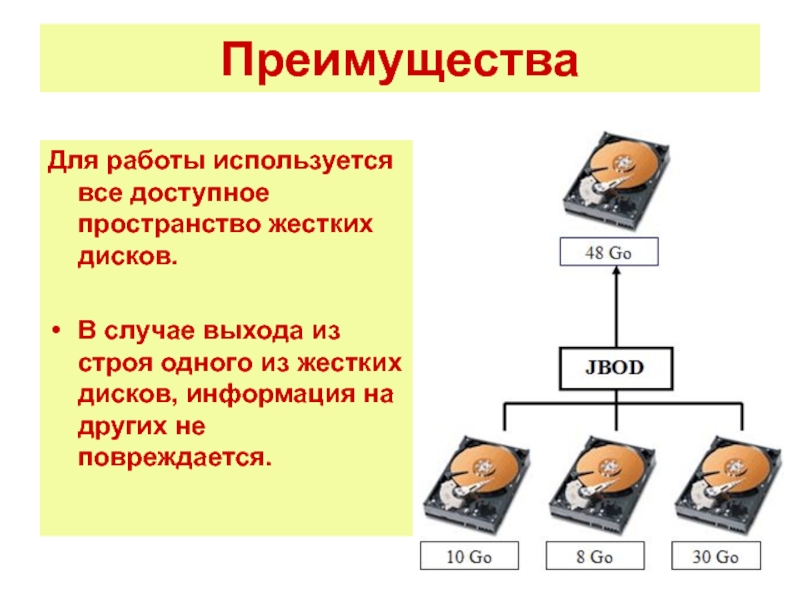 Преимущества массива