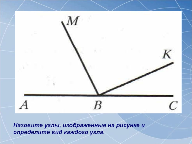 Определите вид угла изображенного на рисунке выше - 86 фото