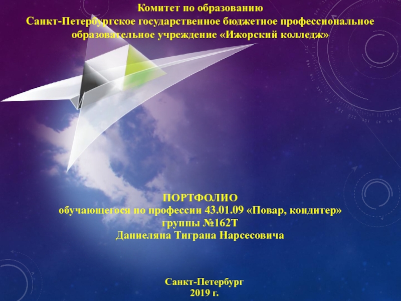 Комитет по образованию
Санкт-Петербургское государственное бюджетное