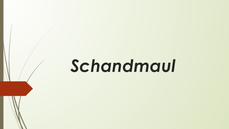 Презентация Schandmaul