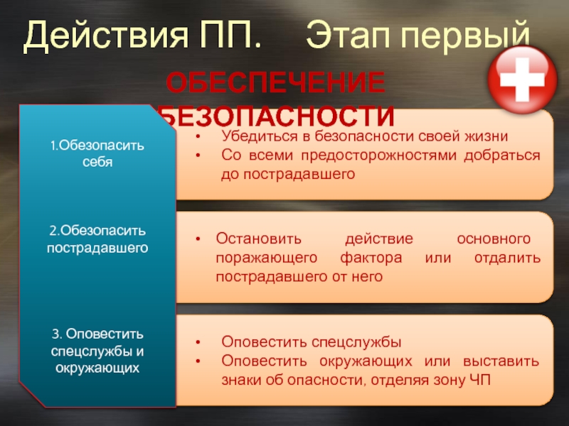 Главное действие. Основные этапы ПП. Виды безопасности по основному поражающему фактору. Основные действия. Криминальные угрозы поражающие факторы.