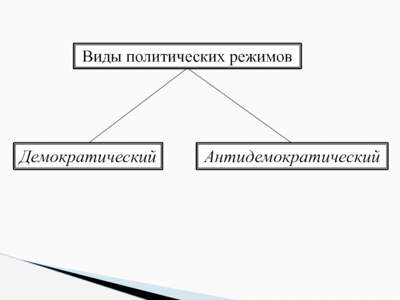 Антидемократические режимы понятие виды