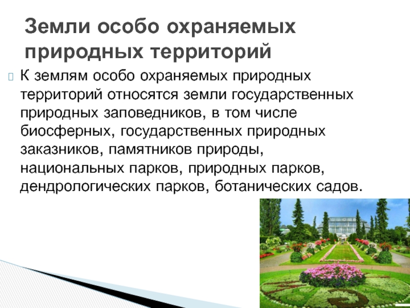 Общества и территории связаны. Правовой режим национальных и природных парков. К землям особо охраняемых территорий относятся земли. К особо охраняемым территориям относятся:. К особо охраняемым территориям не относятся.