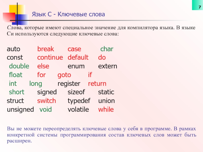 Си текст. Ключевые слова в программировании. Ключевые слова языка си. Ключевые слова языка программирования. Ключевые слова языка c#.