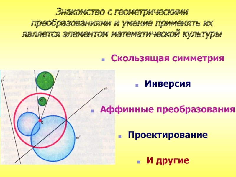 Реферат: Преобразования фигур