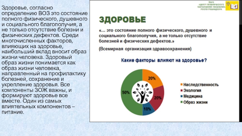 В определение здоровье принятого воз входят