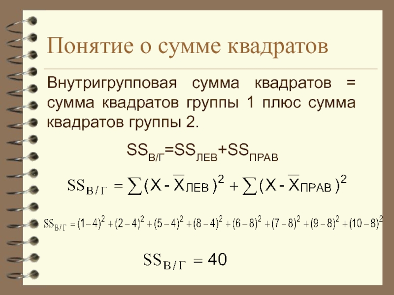 Сумму квадратов остатков. Внутригрупповая сумма квадратов. Полный квадрат суммы. Внутригрупповая сумма квадратов отклонений. Сумма это плюс.