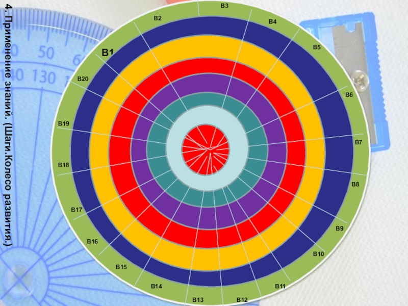 В14. Применение знаний. (Шаги.Колесо развития.)В3
