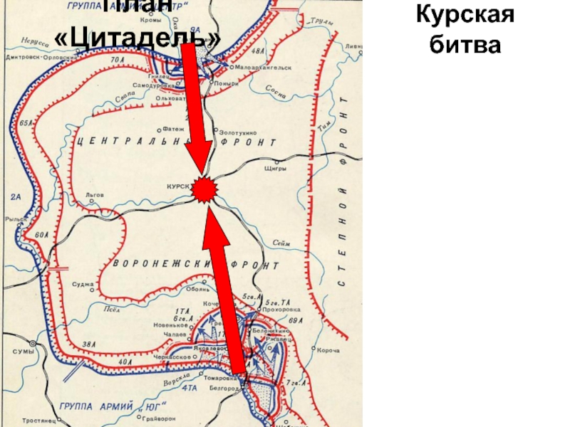 Немецкий план курской битвы