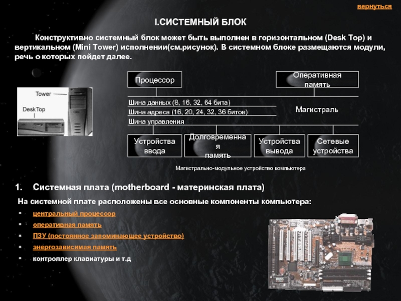 Системный блок характеристики. Конструктивное исполнение системных блоков. Системный блок: состав и конструктивное исполнение.. Передняя панель системного блока описание. Системный блок в горизонтальном исполнении.