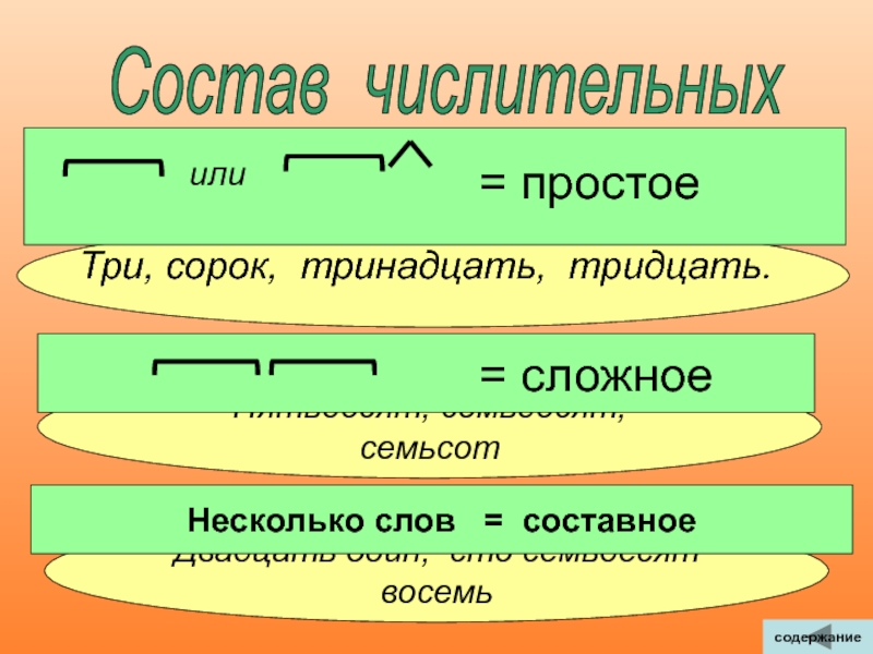 Три числительное