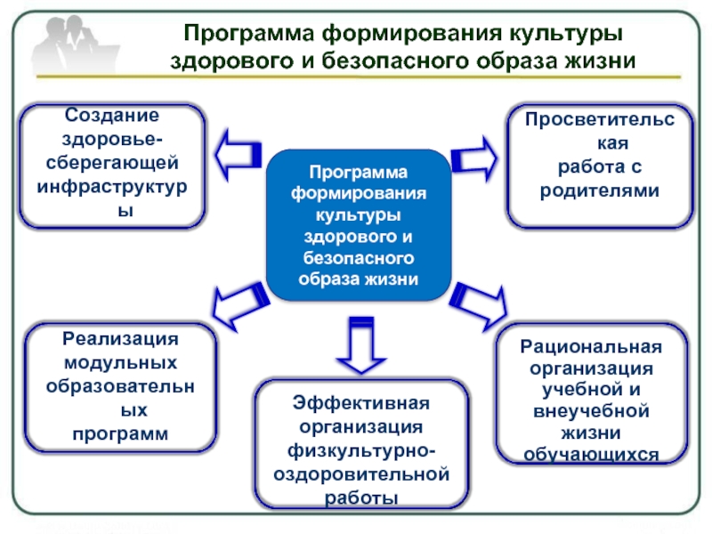 Формирование культуры урока. Формирование культуры здорового и безопасного образа жизни. Программа формирования здорового образа жизни.