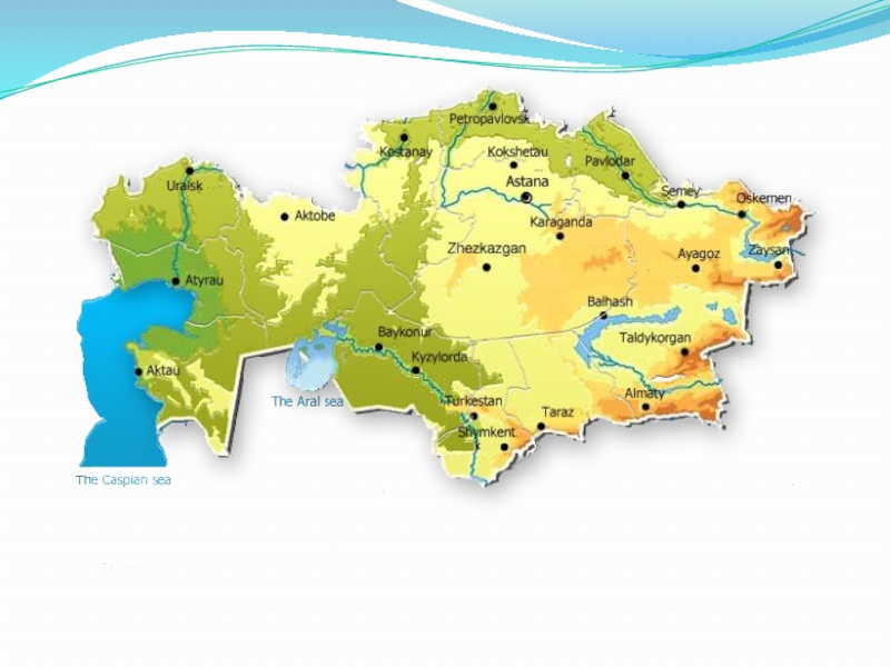 Түбекте орналасқан елдер презентация