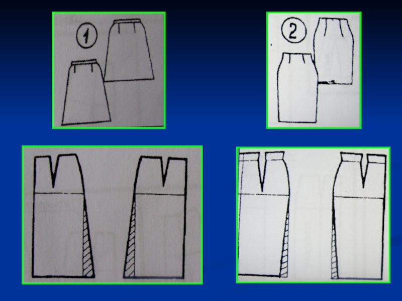 Расширение прямой юбки. Моделирование прямой юбки. Моделирование вытачек на юбке. Модель на основе прямой юбки. Моделирование юбки технология.