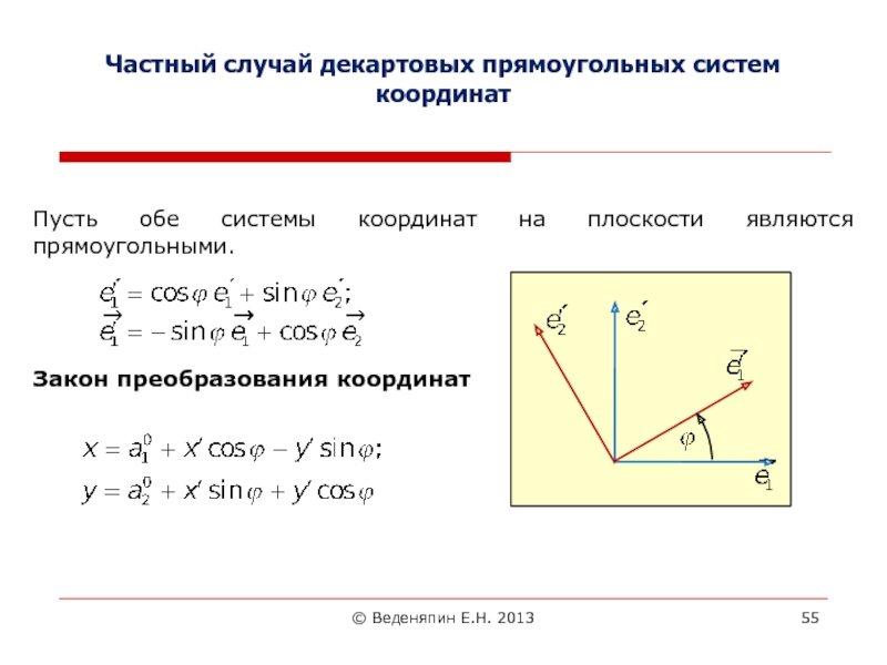 Преобразование координат