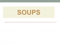 SOUPS