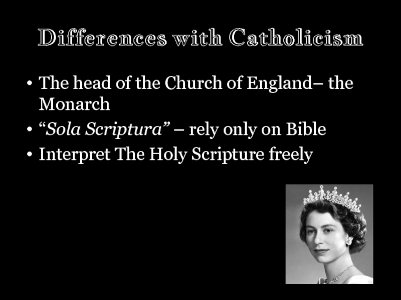 Топик: The Church of England