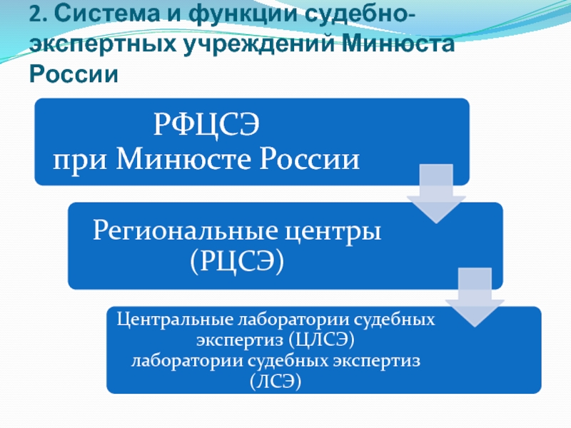 Судебно экспертные учреждения