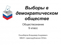 Выборы в демократическом обществе