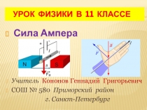 Сила Ампера 11 класс