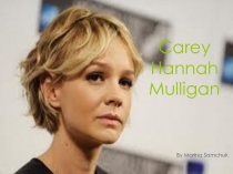 Carey Hannah Mulligan