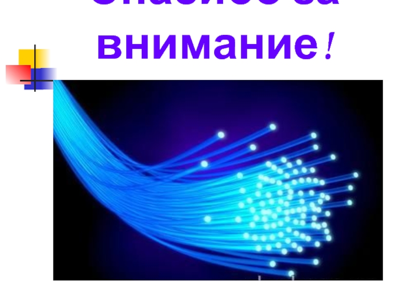 Волоконная оптика презентация