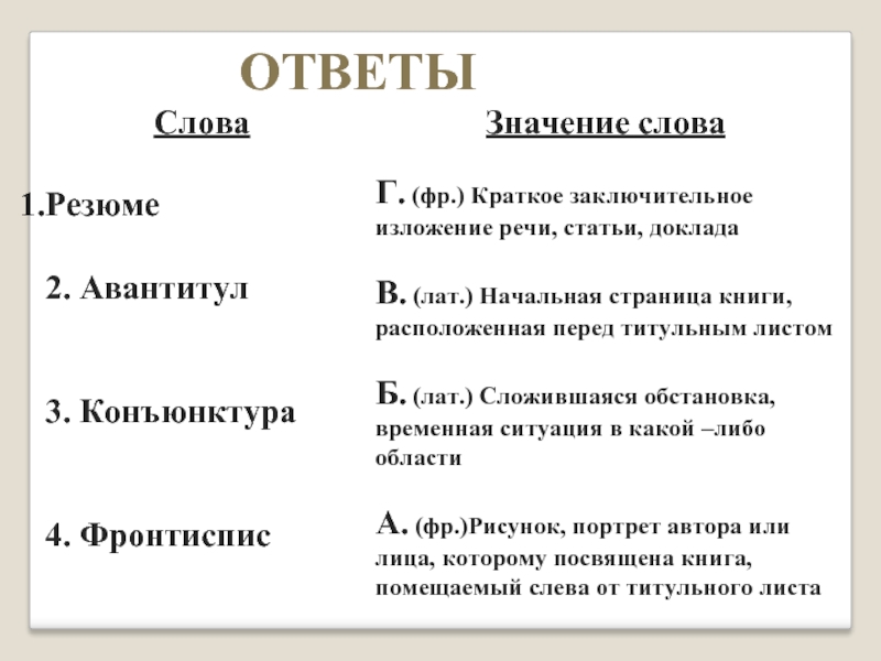 Это текст какой ответ. Резюме значение слова. Слова для резюме. Предложение со словом резюме. Смысл слова резюме.